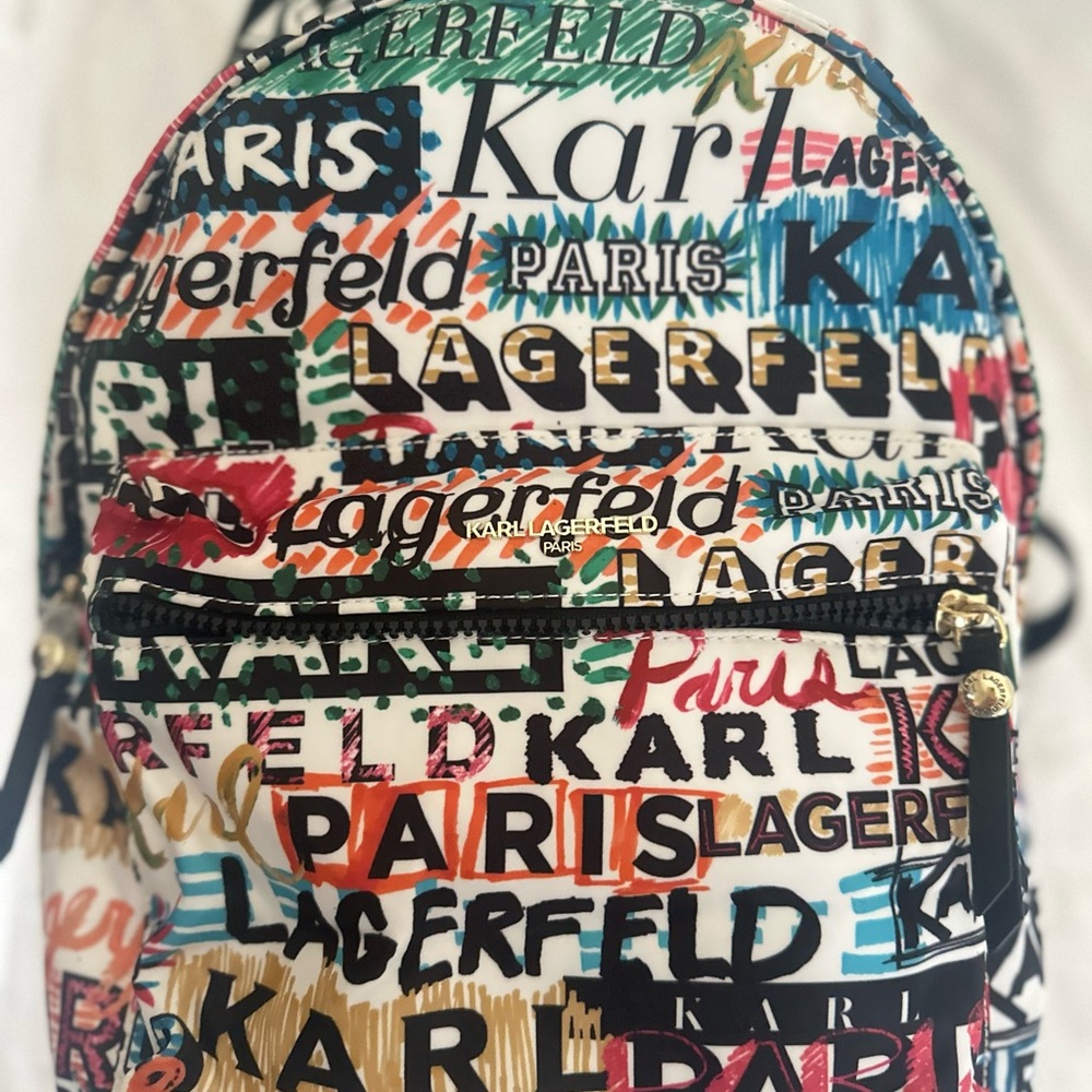 Karl Lagerfeld Colorful  Backpack - Picture 5 of 9